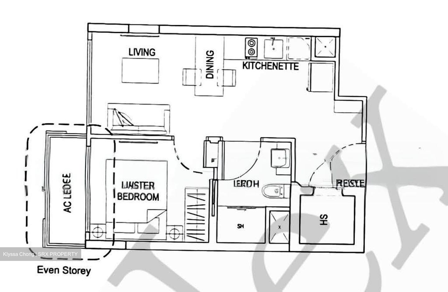 The Hillford (D21), Apartment #574451121